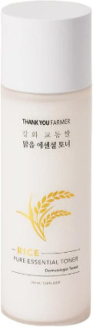 THANK YOU FARMER Reis Essentielles Gesichtswasser, 200 ml, mit Reisextrakt - Bild 1
