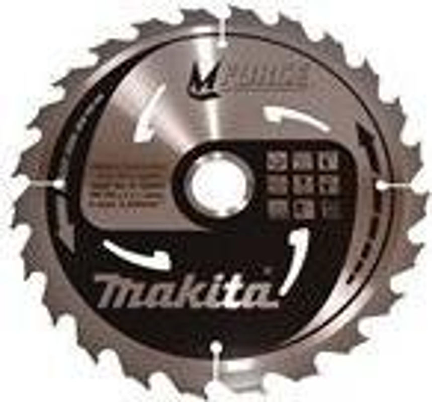 Makita Kreissägeblatt für Holz, Silber, Durchmesser: 235 mm, Bohrung: 30 mm, 24 Zähne - Bild 2