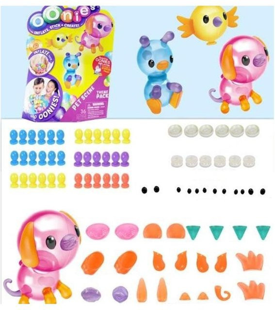 Oonies Nachfüllpackung, aufblasbare Mini-Ballons, Gelb, ab 3 Jahren - Bild 1