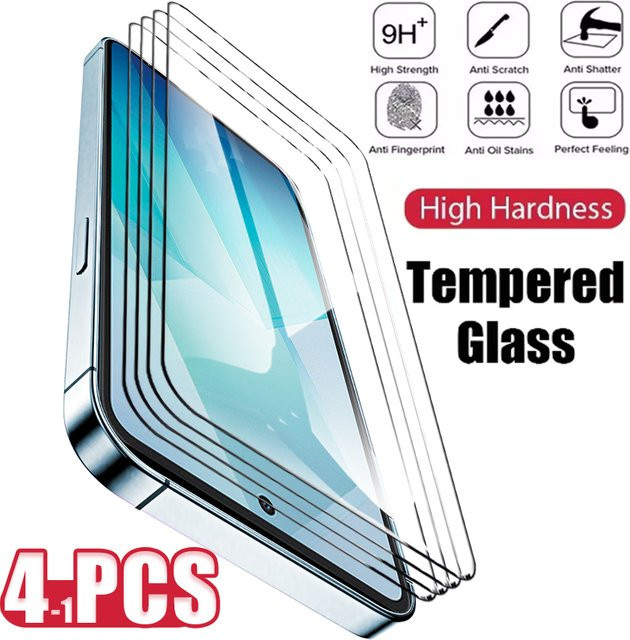 Gehärtetes Glas Display Schutzfolie für vivo Y100t Y100i Y31 Pro Y19 Y19s Y39 Y04 Y29s Y29 Y37 Y58 Y18 Y18i Y18t Y18e Y38 Y3 in Transparent - Bild 1