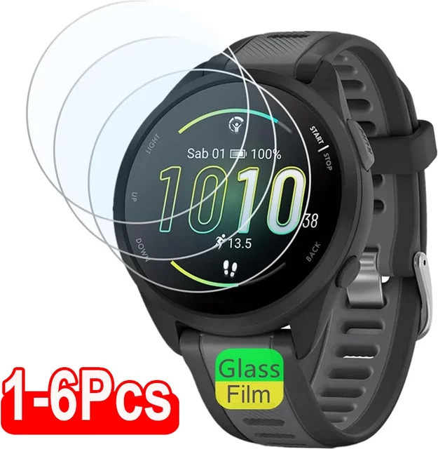 Garmin Displayschutzfolie, Glas, Transparent, Forerunner 165 165 Musik - Bild 1