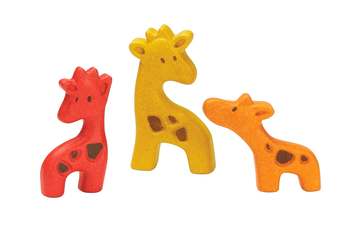 Plantoys Puzzle Giraffen, Holz, ab 1,5 Jahre - Bild 1