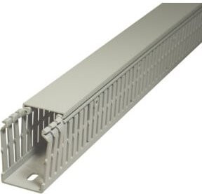 SES Verdrahtungskanal GN-A6/4 aus Kunststoff in Grau, Breite: 6 cm, Höhe: 4 cm - Bild 1
