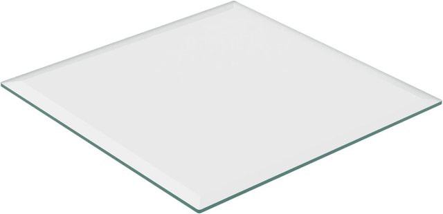 Relaxdays Glasplatte ESG Transparent Hitzebeständig B/T: 70 x 70 cm - Bild 1