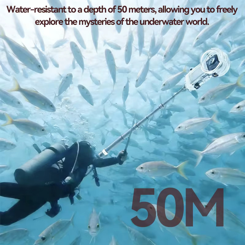 Insta360 Unsichtbares Tauchgehäuse Pro für Insta360 X5, transparentes Wasserdichtes Gehäuse bis 50m Tiefe - Bild 2