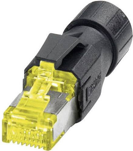Phoenix Contact RJ45-Steckverbinder CAT 6A Stecker VS-08-RJ45-10G/Q 8P8C Gelb Schwarz - Bild 1