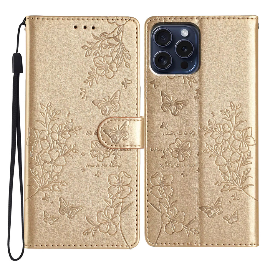 Xiaomi Handyhülle Flip Leder Wallet Cover für Redmi Note 14 13 12 11 10 Pro und POCO C65 in Rot und Gold - Bild 1