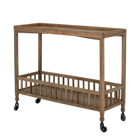 Bloomingville Konsolentisch Sali aus Mangoholz in Natur Braun B: 102 cm, H: 82 cm, T: 38 cm