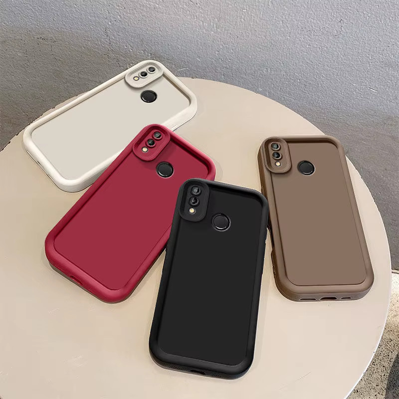 Stoßfeste Handyhülle für Samsung Galaxy A20 und Galaxy A30 in Rot mit matter Rückseite und angenehmem Hautgefühl - Bild 2