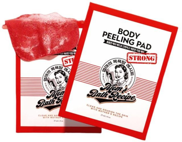 Mama's Bade-Rezept Körperpeeling-Pad, 25 ml x 8 Pads, AHA, BHA - Bild 1