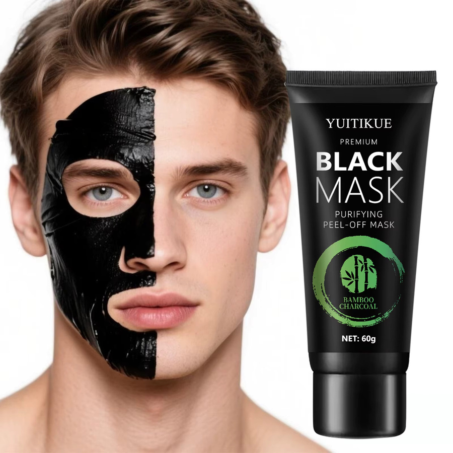YUITIKUE Peel-Off-Maske mit Bambuskohle, 60 g, Unisex - Bild 3