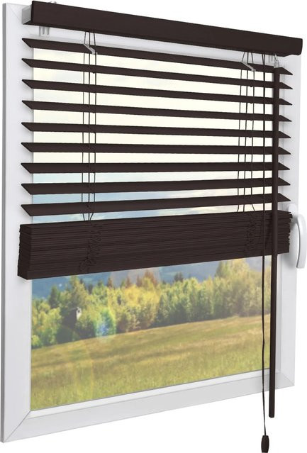 Sol Royal SolDecor JH3 Holzjalousie in Dunkelbraun, Breite: 100 cm, Höhe: 160 cm - Bild 1