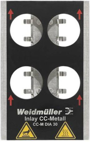 Weidmüller Inlay Schwarz 1341100000 - Bild 1