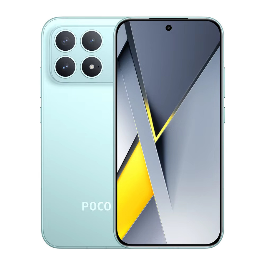 Xiaomi POCO F8 Pro 5G Smartphone Globale Version mit Snapdragon 8 Elite Mobile Platform, 6,59 Zoll Display, 50MP Kamera, NFC und IP68, Farbe: Blau - Bild 4