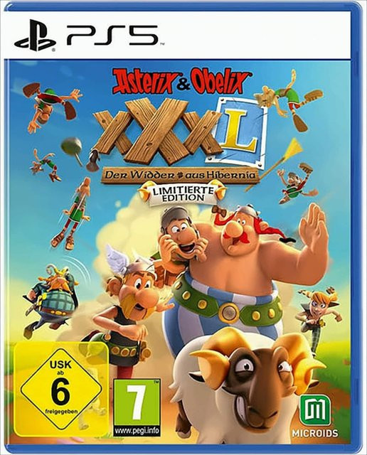 Asterix & Obelix XXXL: Der Widder aus Hibernia Videospiel von Microids in Multicolour - Bild 1