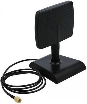 Delock 90297 WLAN Antenne 6 dBi 2.4GHz Schwarz - Bild 1
