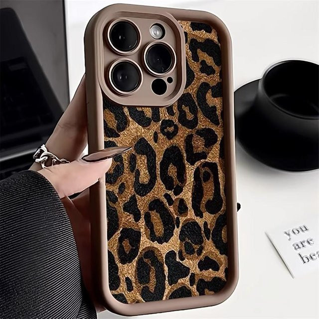 TUNEDEE Smartphone Schutzhülle mit Leopardenmuster in Multicolour für Samsung Galaxy S24 S25 S23 Ultra A55 A54 A35 A34 A25 A16 A06 A53 A32 A52 A24 S21 S20 FE 5G - Bild 1