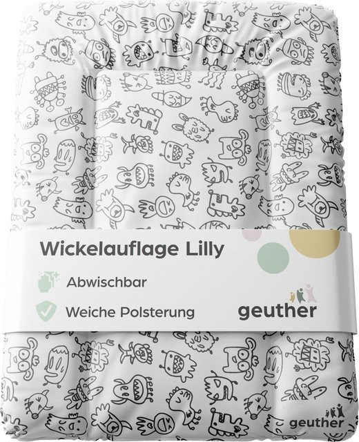 Wickelauflage Lilly von Geuther in Multicolour mit ÖKO-TEX Standard 100 - Bild 1