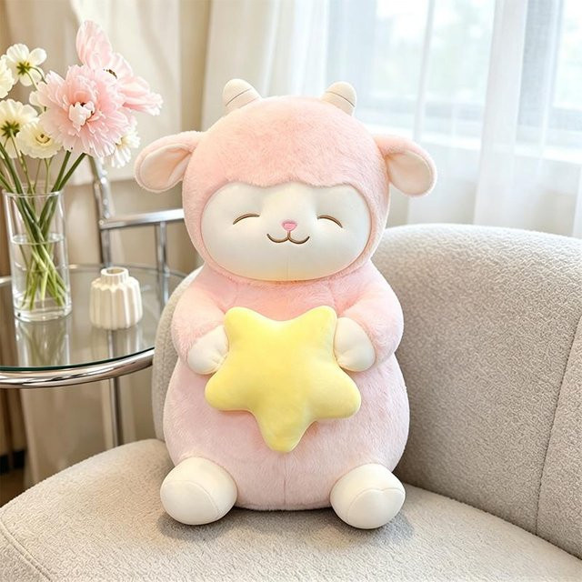 Yiran toy Fruchtschaf Plüschpuppe, Kuscheltier, 45cm - Bild 1