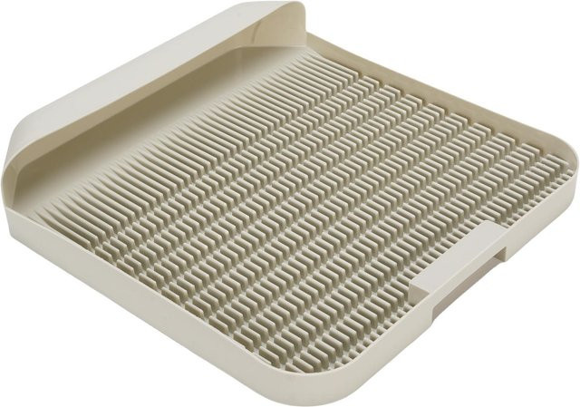 Canaryy Katzenklo-Matte beige, doppellagig und wasserdicht, B/T: 37,3 x 37,3 cm - Bild 1