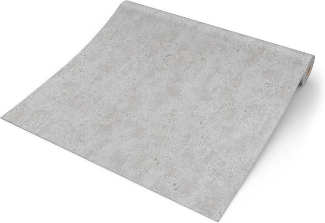 A.S. Création Vliestapete Betonoptik in Hellgrau mit Vinyl-Struktur, Breite: 53 cm, Länge: 1005 cm - Bild 1