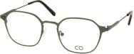Mister Spex Petsi 1531 Korrektionsbrille, Vollrand, Quadratisch, Metall, Unisex, green grey - Bild 1
