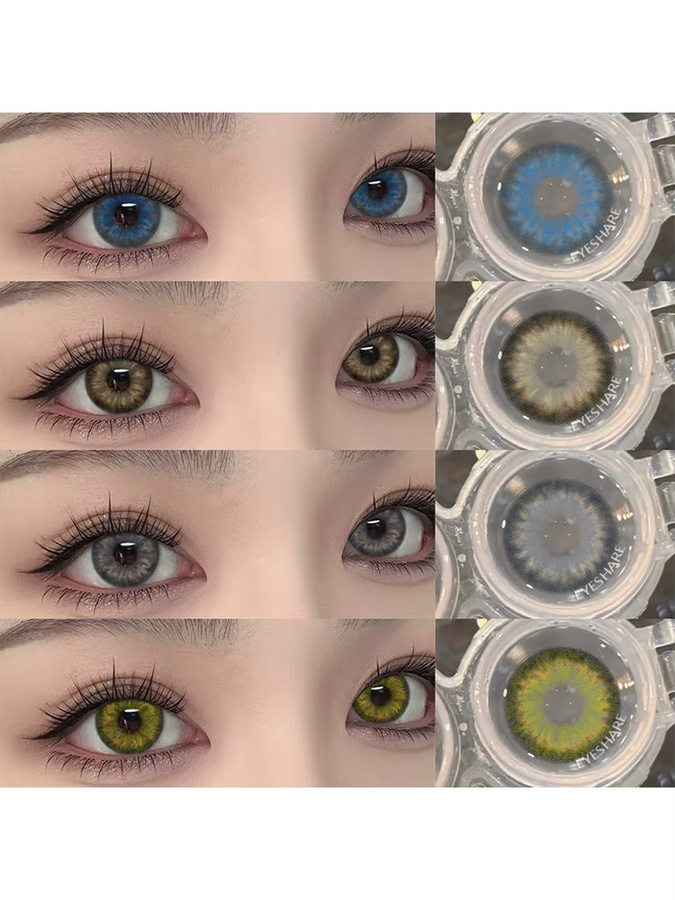 EYESHARE MIKI farbige Kontaktlinsen grün - Bild 2
