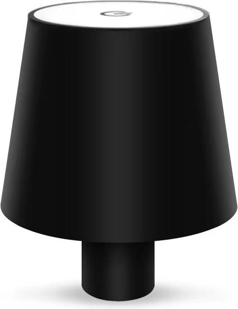 YJMP Super Lighting Kabellose LED-Weinflaschenlampe in Schwarz mit Touch-Steuerung, stufenlosem Dimmen und 3 Farbmodi als tragbare Tischlampe für Bar und Party-Dekor - Bild 1