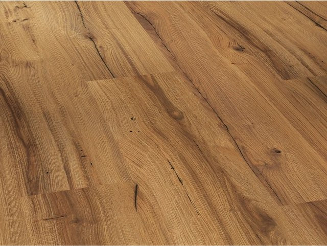 Parador Laminatbodenmuster Basic 400 Eiche History Landhausdiele in Braun - Bild 1