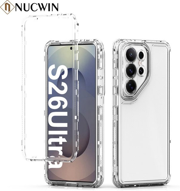 Stoßfeste transparente Handyhülle für Samsung Galaxy S26 Ultra S25 S24 S23 S25 Plus FE A57 A55 A54 A36 A35 A12 - Bild 1