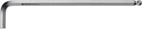 PB Swiss Tools Sechskant-Winkelschraubendreher lang, silber, 9/64 Zoll - Bild 1