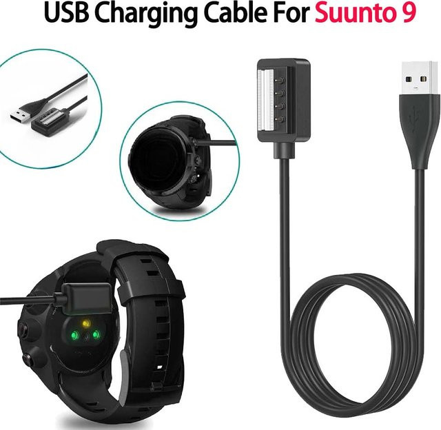 Suunto Ladestation, USB, Schwarz - Bild 1