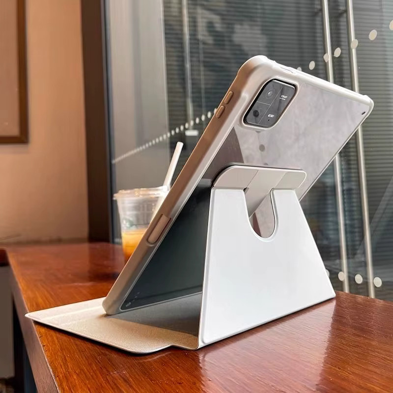 Stoßfeste Smart Case für Xiaomi Redmi Pad SE und Pad Pro in Pink - Bild 4
