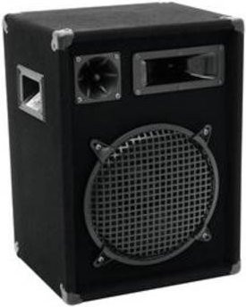 Omnitronic DX-1022 Party Lautsprecher, 200 Watt, Dreiweg, Schwarz - Bild 1