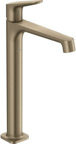 Hansgrohe Axor Citterio M Waschtisch-Einhebelmischer in gebürstetem Nickel mit Pop-up-Abfluss - Bild 1