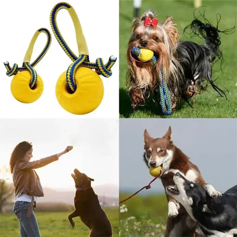 DUTRIEUX Hundespielzeug, Schwimmendes Seilball, EVA-Schaum - Bild 3