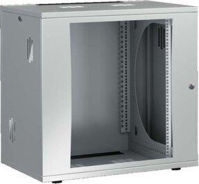 Rittal FlatBox Wandgehäuse 12HE, Farbe Grau, B/T/H: 60 x 62,5 x 60 cm - Bild 1