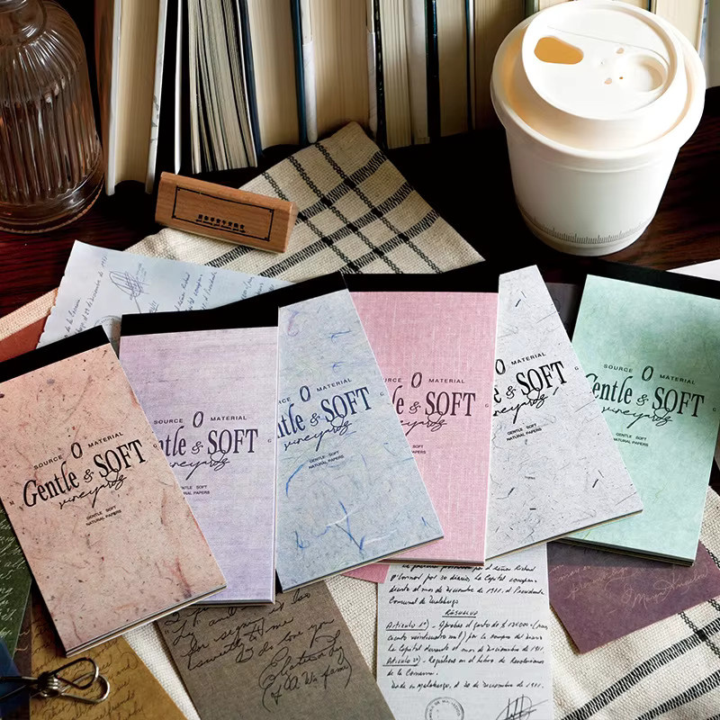 30-teiliges Vintage-Hintergrundpapier-Set mit Retro-Mustern in Multicolour zum Beschreiben für Journaling, Zeitungen und Manuskripte - Bild 3