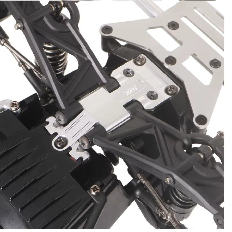 Tamiya Hornet EVO58742 Chassis, 1:10, vordere Aluminiumplatte, Zubehör - Bild 4