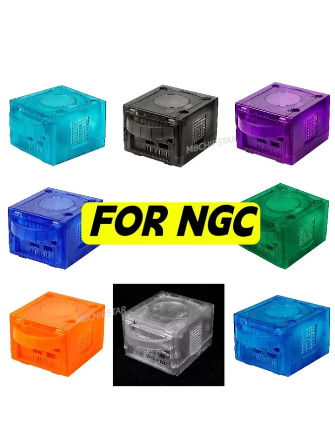 MBCHIPSTAR Ersatz-Vollgehäuse in Blau für GameCube-Konsolen DOL-001 und DOL-101 - Bild 6