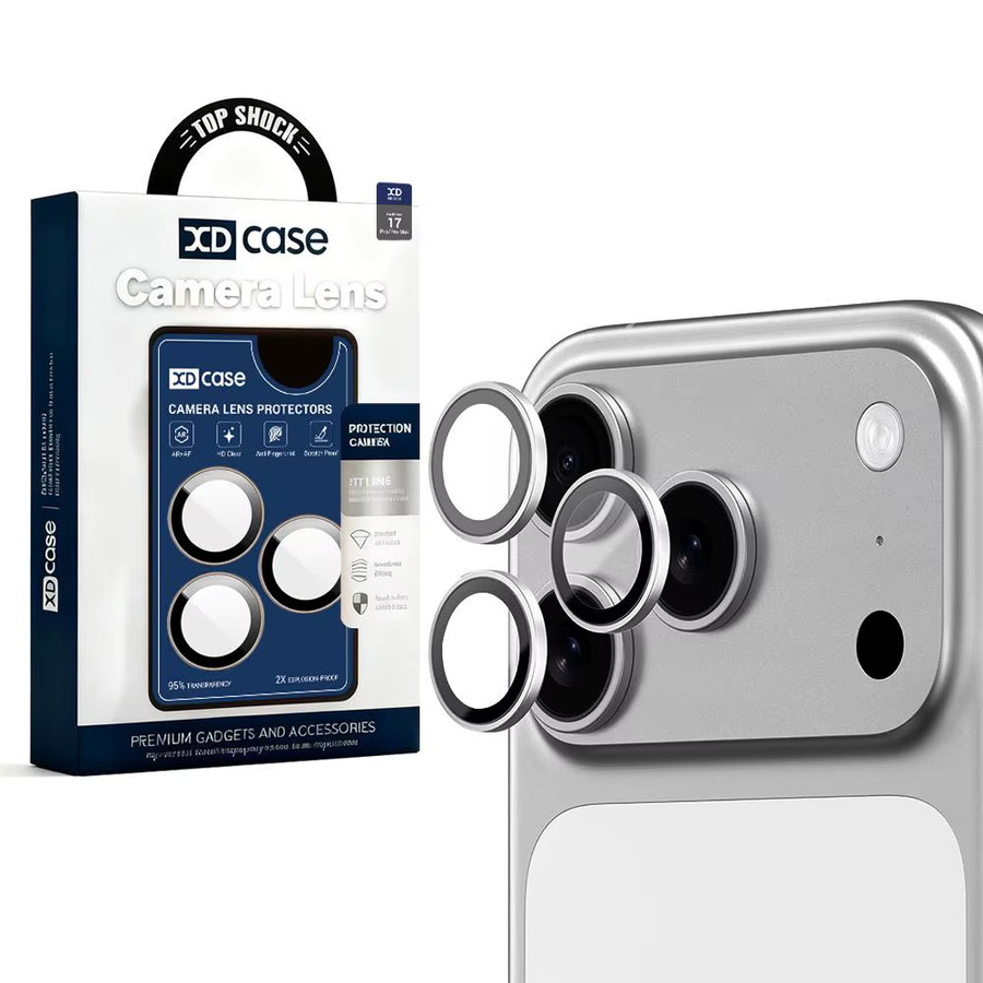 Eagle Eye Displayschutzfolie aus gehärtetem Glas mit Anti-Fog-Beschriftung für Apple iPhone 17 Pro Max und iPhone 17 Pro, Transparent, inklusive Linsenpositionierungswerkzeug - Bild 4