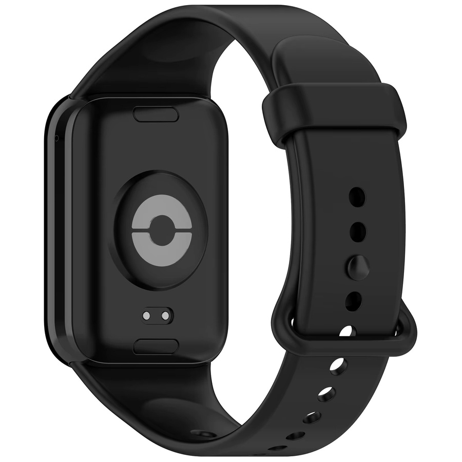 Silikonarmband für Xiaomi Smart Mi Band 8 Pro/9 Pro, Schwarz - Bild 2