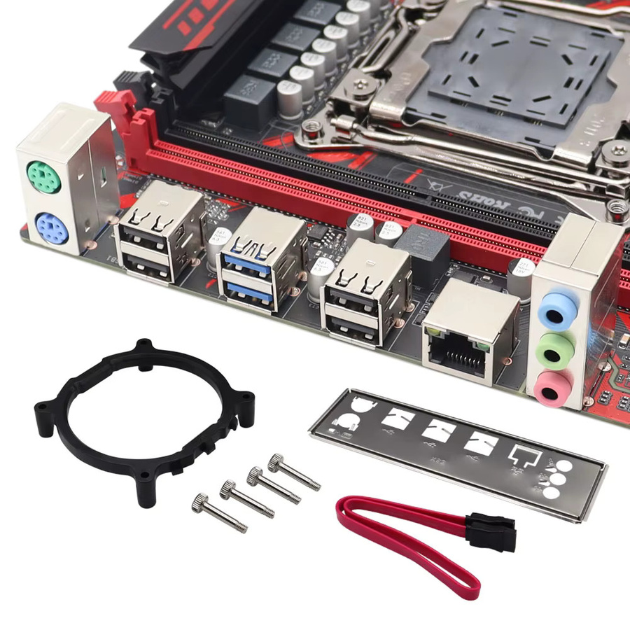 T.F.SKYWINDINTL X99 Kit mit Xeon E5 2690 Prozessor und DDR4 Mainboard, unterstützt NGFF NVME, Schwarz - Bild 4