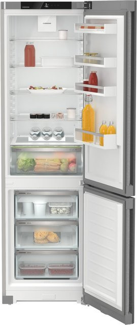 Liebherr Kühl-Gefrierkombination KGNsd 57Vc03 in Edelstahl Silver - Bild 1