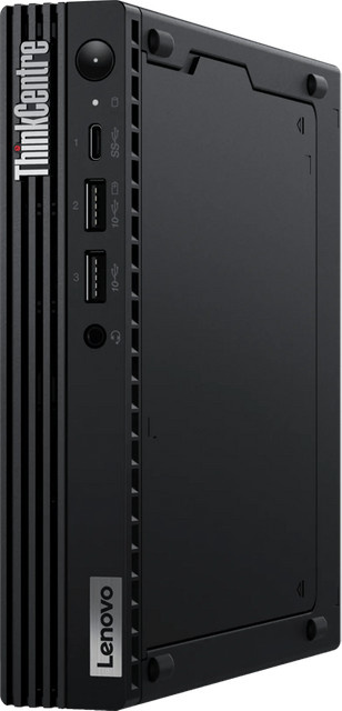 Lenovo ThinkCentre M70q Gen 5 Tiny PC mit Intel Prozessor, 1000 GB SSD, Schwarz - Bild 1