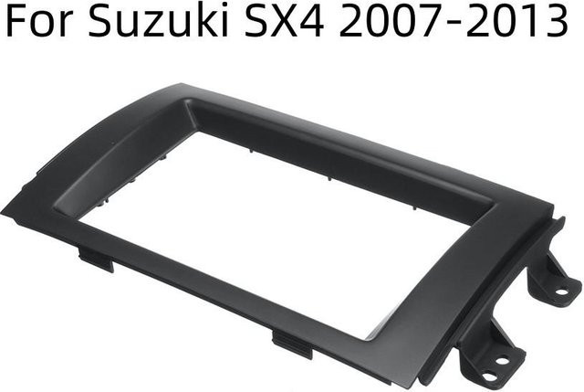 Skyfree 2Din Stereo Blende für Suzuki SX4 07-13 in Grau - Bild 1