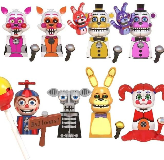Yiran toy Anime Cartoon Thriller Mini-Werke Konstruktionsbausteine Puzzle Spielzeug - Bild 1