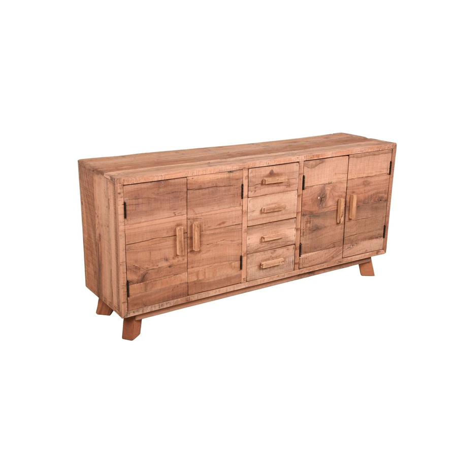 DELUKE Kommode KNUT aus Teak Natur in Braun, Sideboard für Schlafzimmer, B/T/H: 71 x 40 x 150 cm - Bild 2
