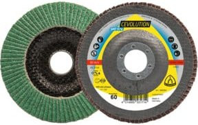 Klingspor SMT 976 Schleifmopteller Keramik Multibindung Korn 40 gewölbt Durchmesser: 125 mm, Bohrung: 22,23 mm - Bild 1