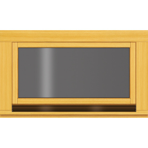 RORO Fenster B68 FI aus Fichtenholz in Beige mit 24 mm Glasstärke - Bild 2